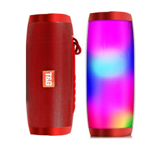 Load image into Gallery viewer, Powerful Portable Speakers Bluetooth Speaker Column Wireless Speaker with LED Night Light TF Card FM Radio Boombox Built-in Mic