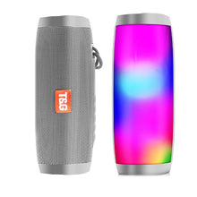 Load image into Gallery viewer, Powerful Portable Speakers Bluetooth Speaker Column Wireless Speaker with LED Night Light TF Card FM Radio Boombox Built-in Mic