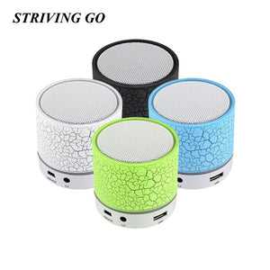 Portable Wireless Mini LED A9 Bluetooth Speaker Sound Box Subwoofer Speakers For Iphone Support TF SD Card PK BTS06 Q9 A9 S28 A5
