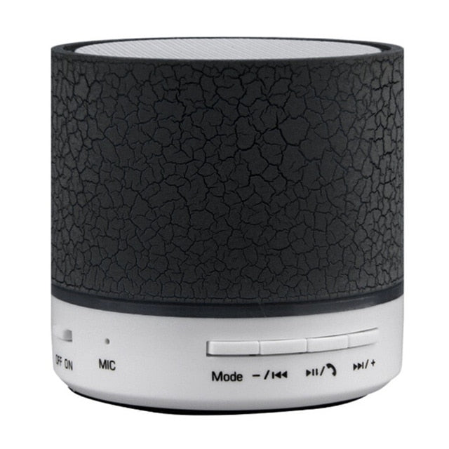 Portable Wireless Mini LED A9 Bluetooth Speaker Sound Box Subwoofer Speakers For Iphone Support TF SD Card PK BTS06 Q9 A9 S28 A5