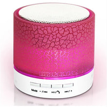 Load image into Gallery viewer, Portable Wireless Mini LED A9 Bluetooth Speaker Sound Box Subwoofer Speakers For Iphone Support TF SD Card PK BTS06 Q9 A9 S28 A5