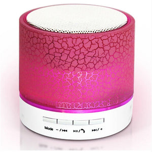 Portable Wireless Mini LED A9 Bluetooth Speaker Sound Box Subwoofer Speakers For Iphone Support TF SD Card PK BTS06 Q9 A9 S28 A5