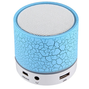 Portable Wireless Mini LED A9 Bluetooth Speaker Sound Box Subwoofer Speakers For Iphone Support TF SD Card PK BTS06 Q9 A9 S28 A5